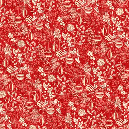 Graphic 45 - Merry & Bright Collection - 12 x 12 Double Sided Paper - Warmth and Good Cheer
