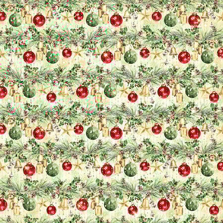 Graphic 45 - Merry & Bright Collection - 12 x 12 Double Sided Paper - Wonderful Time of the Year