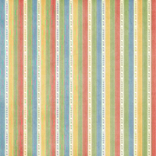Graphic 45 - Hip Hip Hooray Collection - 12 x 12 Double Sided Paper - Better Together