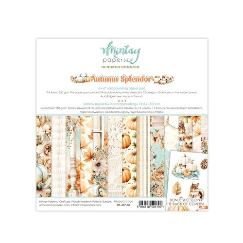 Mintay Autumn Splendor 6 x 6 Paper Pad