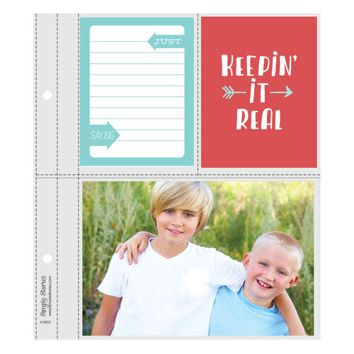 Simple Stories - SNAP Studio Flipbook Collection - 6 x 8 Flipbook - Navy