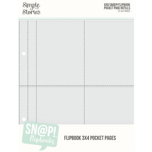 Simple Stories Sn@p Pocket Pages 3 x 4