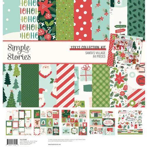 Simple Stories - Santas Village Collection - Collector's Essential Kit