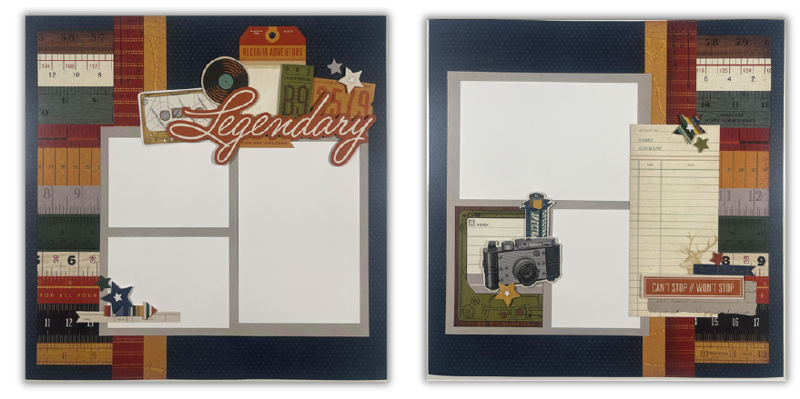 Simple Stories - AIR Exclusive May 2 Page Layout Kit