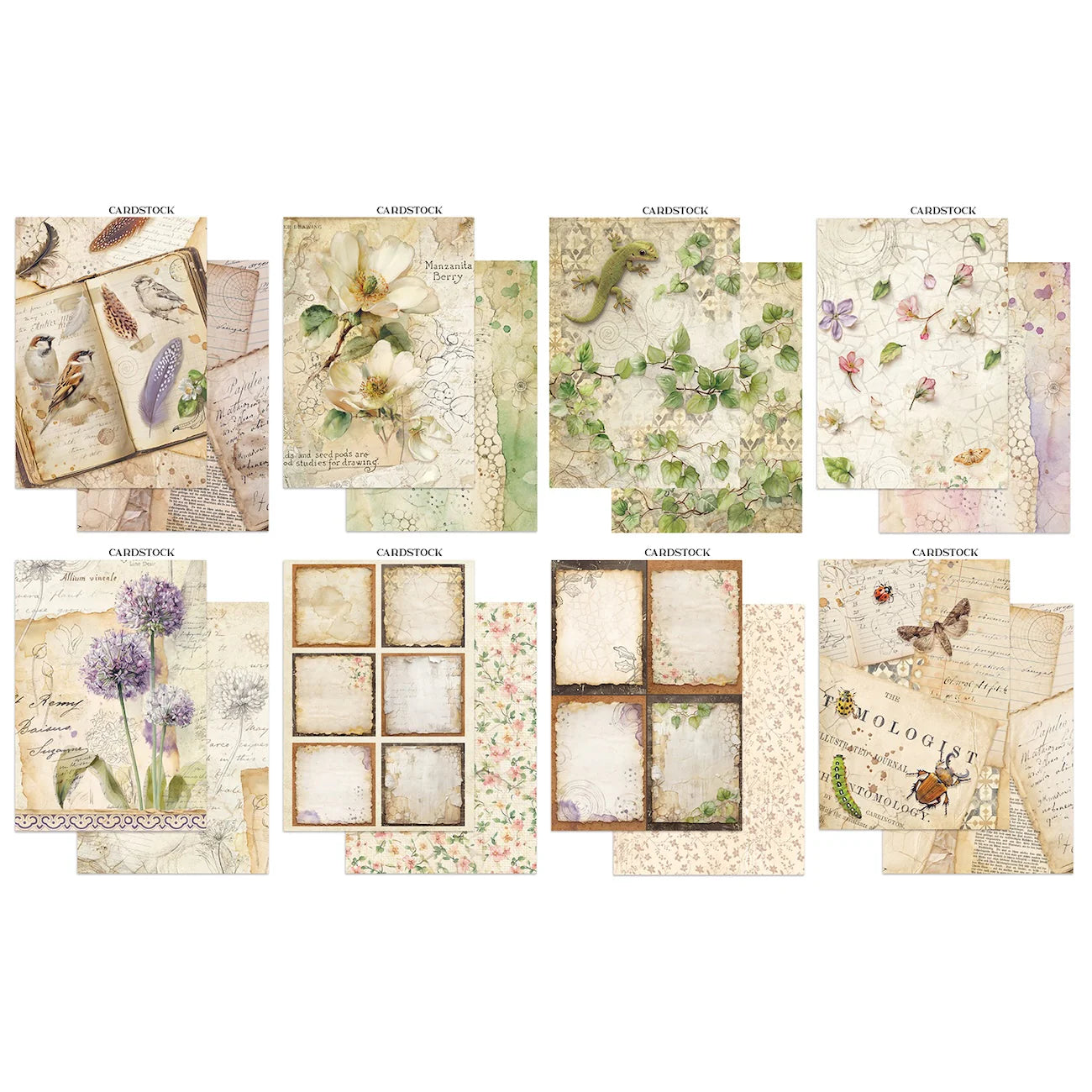 Stamperia - All Around Collection - Junk Jounal Focus Points A5