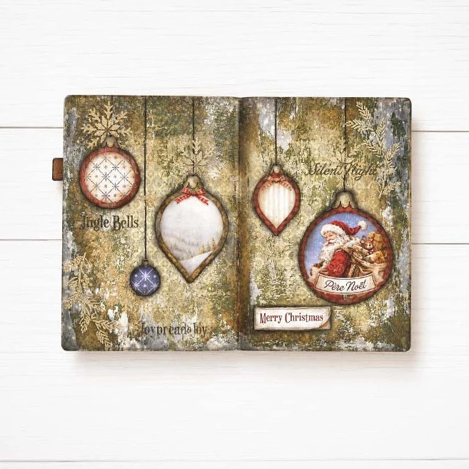 Stamperia - Silent Night Collection - 12 x 12 Paper Pad - Backgrounds
