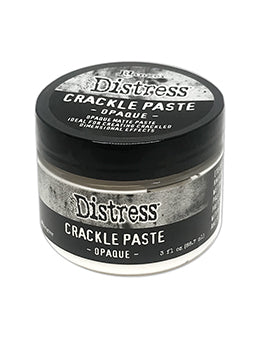 Ranger Ink - Tim Holtz - Distress Crackle Paste - 3 Ounces - White Opaque