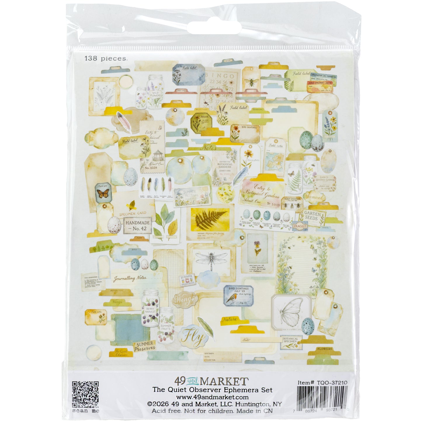 49 And Market - The Quiet Observer Collection - Ephemera Set