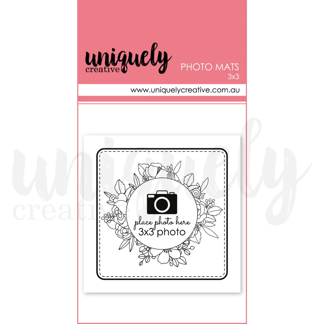 Uniquely Creative - 3x3 Photo Mats