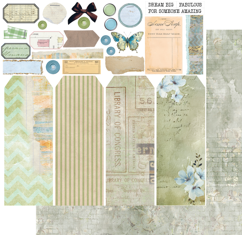 Uniquely Creative - Delighted Curiosities - 12 x 12 Collection Pack