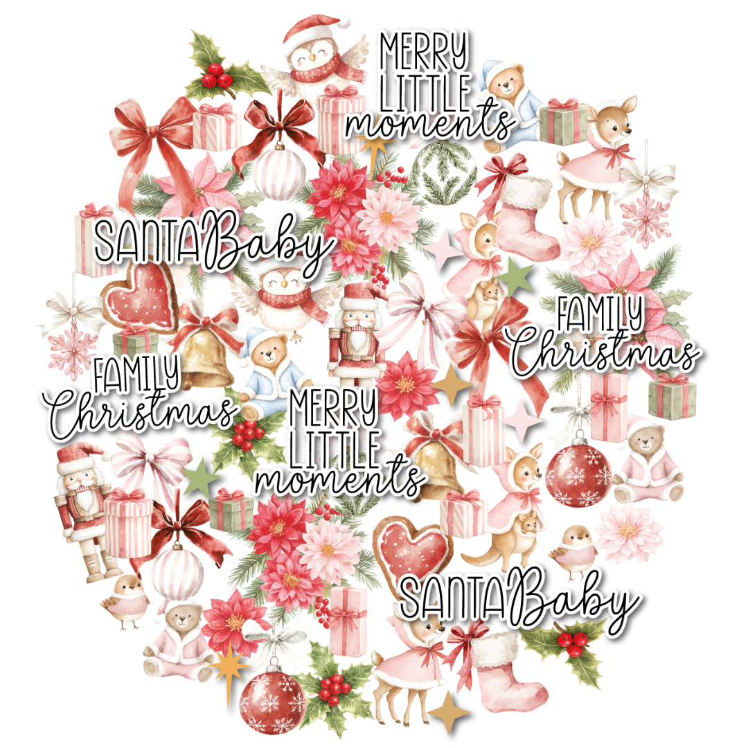 Uniquely Creative - Little Festive Things Collection - Scrapbooking Creative Cuts