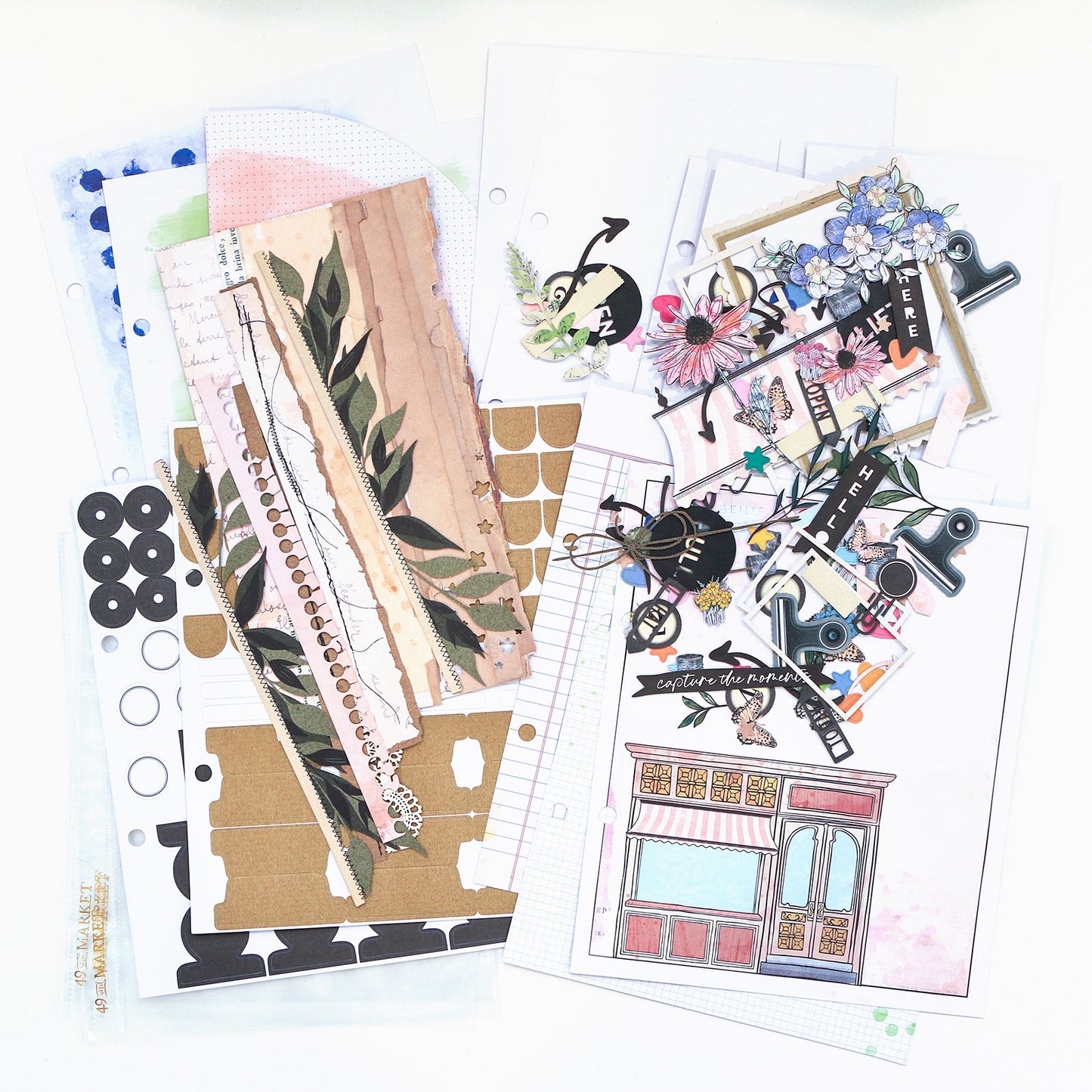 49 and Market - The Flower Emporium by Vicki Boutin - Album Kit