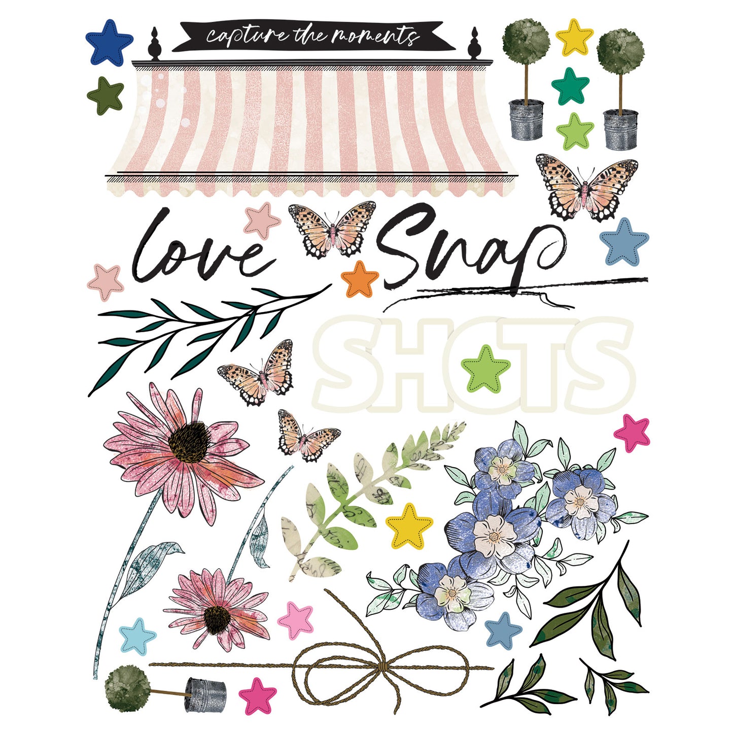 49 and Market - The Flower Emporium by Vicki Boutin - Album Kit