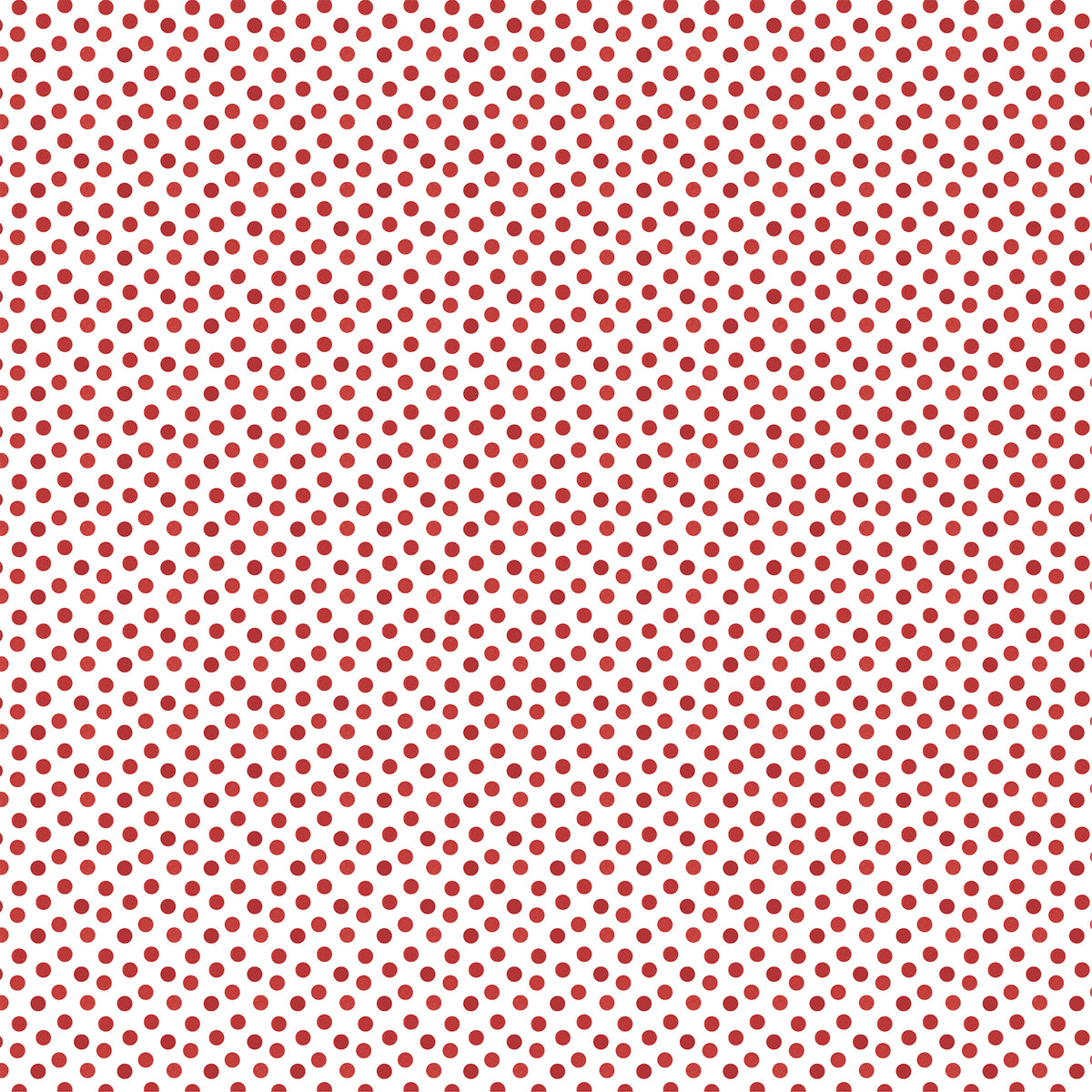 Echo Park - Watercolor Polka Dot Christmas Collection - 12 x 12 Double Sided Paper - Dusty Red