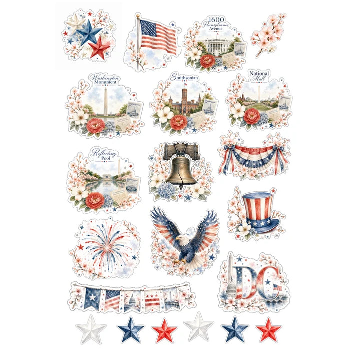 SSC Designs - Washington D.C. Collection - Laser Cut Ephemera