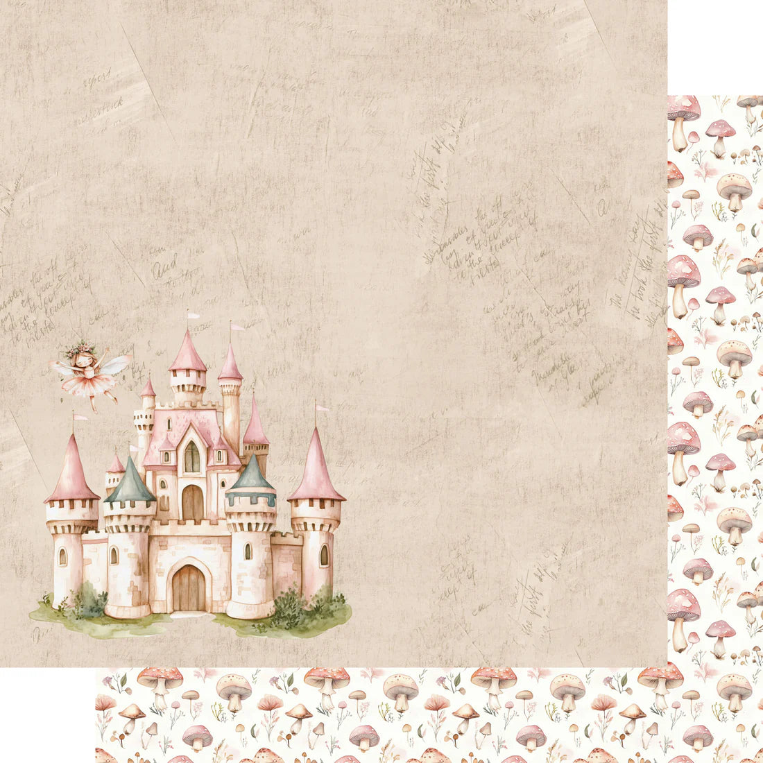 SSC Designs Woodland Fairies 12 x 12 Scrapbook Paper & Embellishment Kit