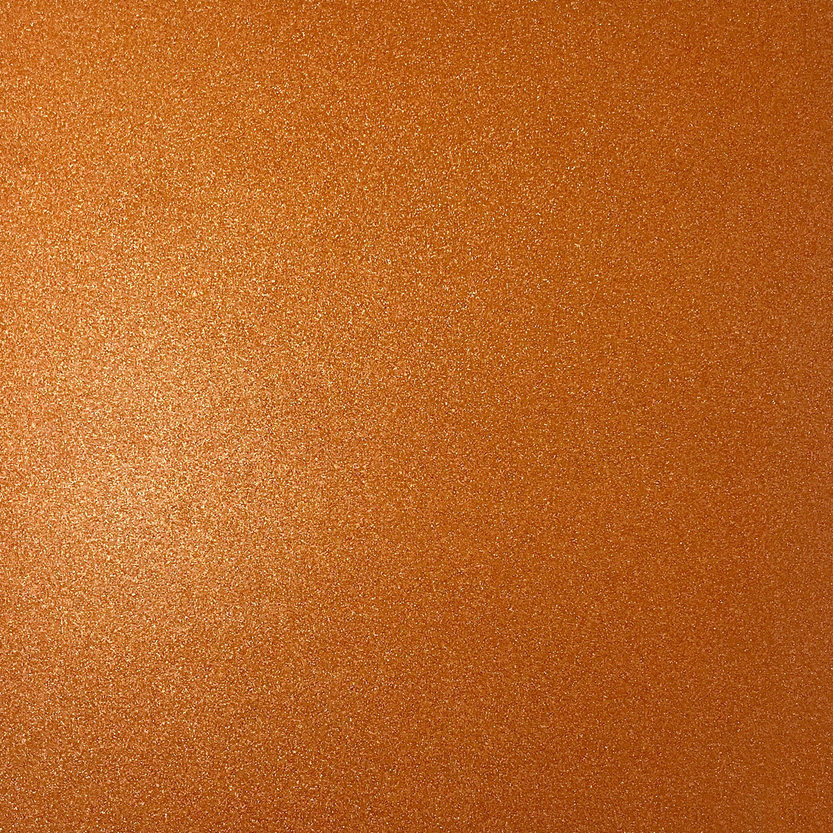 Encore Paper - 12 x 12 WOW No Shed Glitter Paper - Pumpkin Orange
