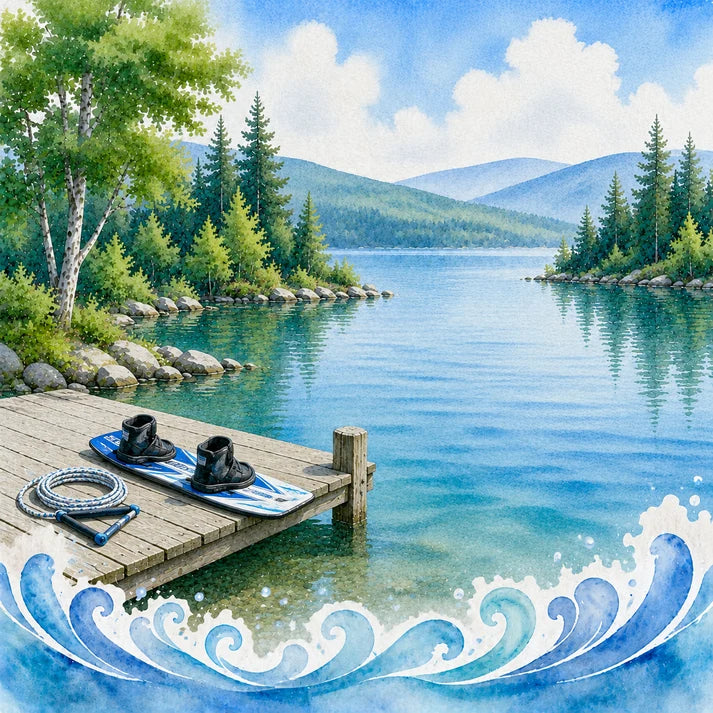 SSC - Water Sports Collection - 12 x 12 Double-Sided Paper - Wakes & Waves