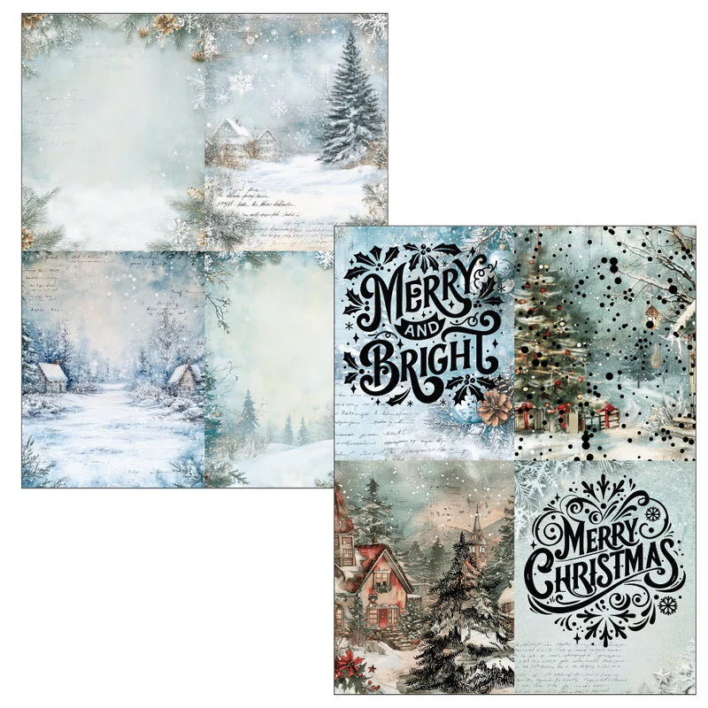Brutus Monroe - Winter Village | DuoFoil Washi Sheet