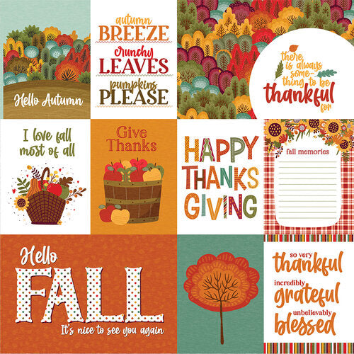 PhotoPlay - Autumn Vibes Collection - 12 x 12 Double-Sided Paper - Fall Rocks