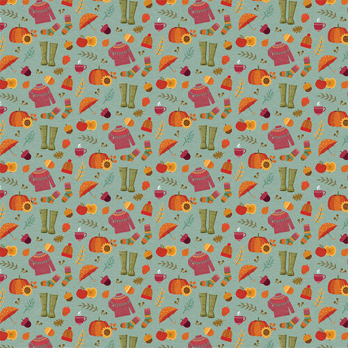 PhotoPlay - Autumn Vibes Collection - 12 x 12 Double-Sided Paper - Fall Frolic