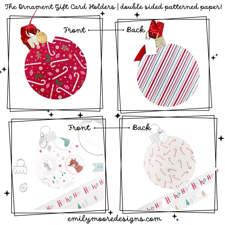 Emily Moore Designs - Dies - Gift Card Holder - The Ornament
