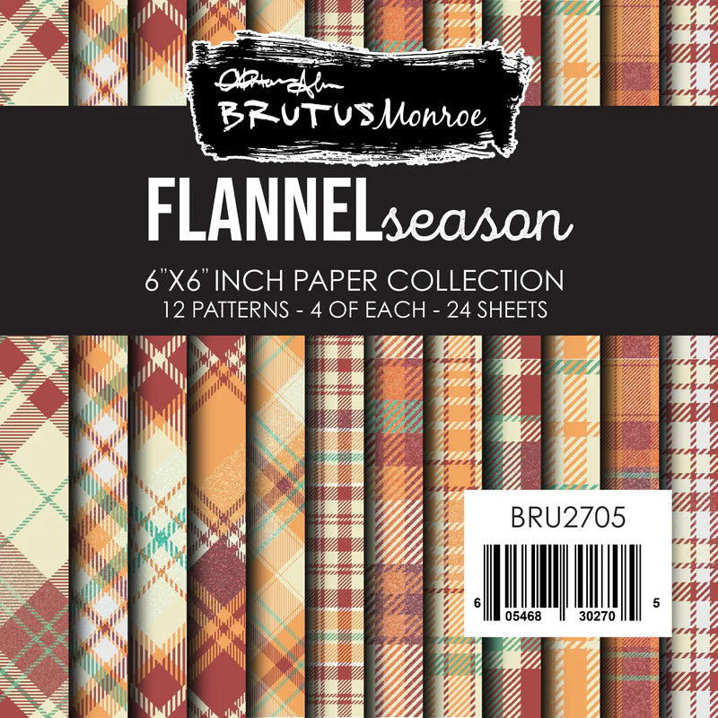 Brutus Monroe - Flannel Season | 6 x 6 Paper Pad