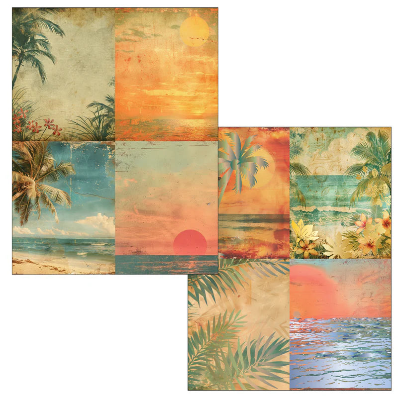 Brutus Monroe - Sunset Vibes| DuoFoil Washi Sheet