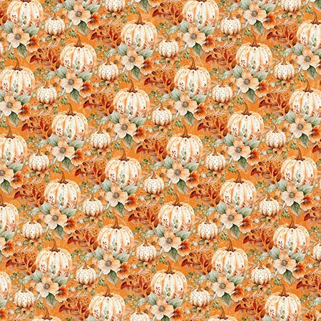 Graphic 45 - Autumn Greetings Collection - 12 x 12 Double-Sided Paper - Happy Harvest