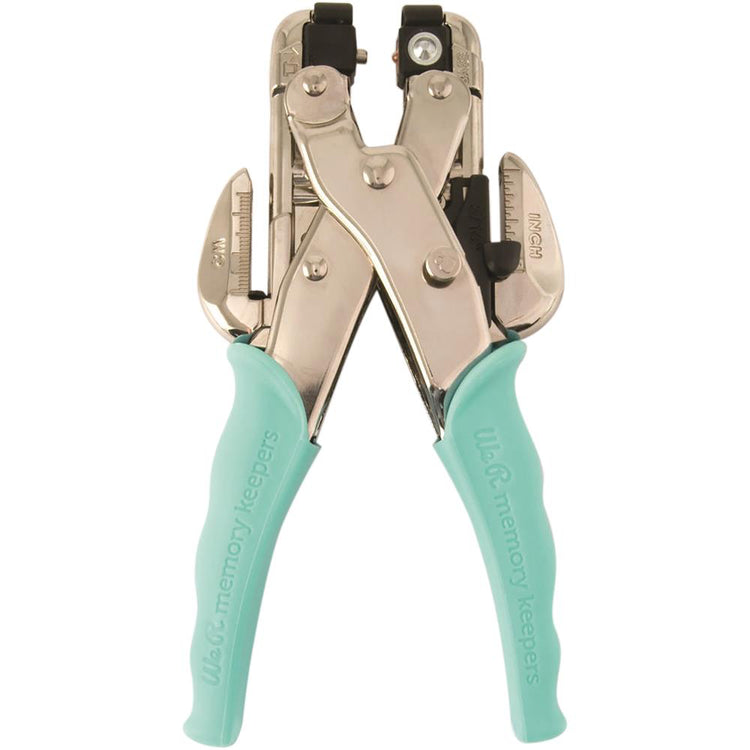We R Keepers - Crop-A-Dile Hole Punch and Eyelet Setter - Aqua