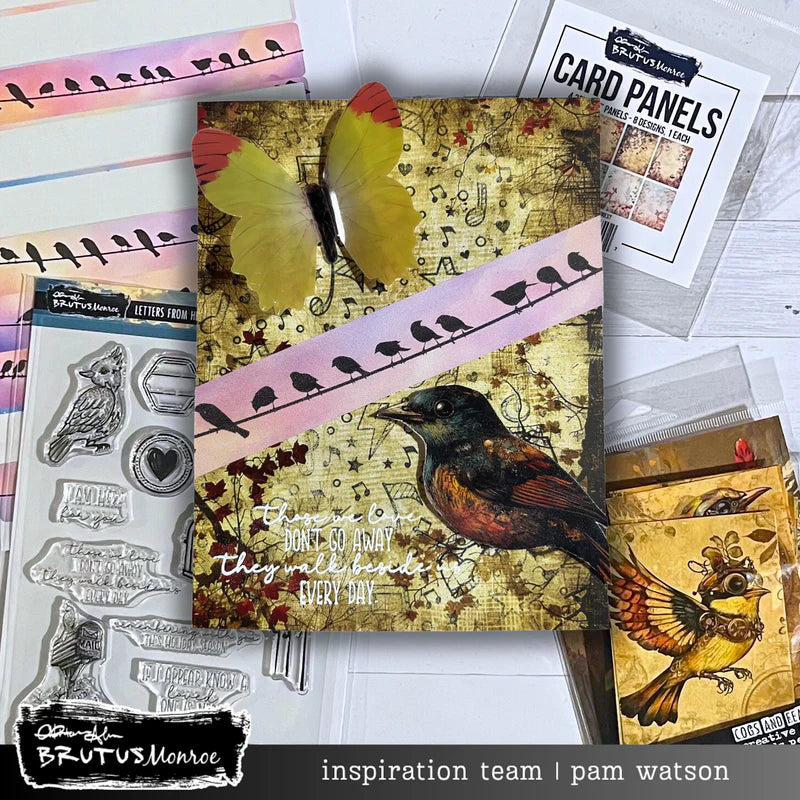 Brutus Monroe - Nested In Friendship Collection - Creative Cards - Cogs And Feather