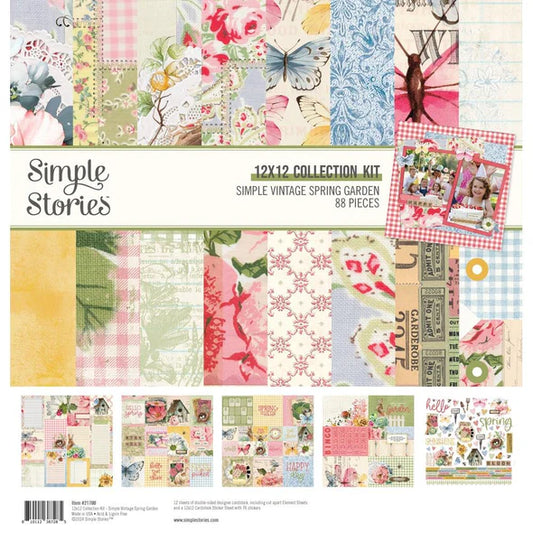Simple Stories - Simple Vintage Spring Garden 12 x 12 Collection Kit