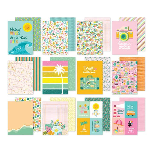 Simple Stories - Summer Snapshots Collection - 6 x 8 Paper Pad