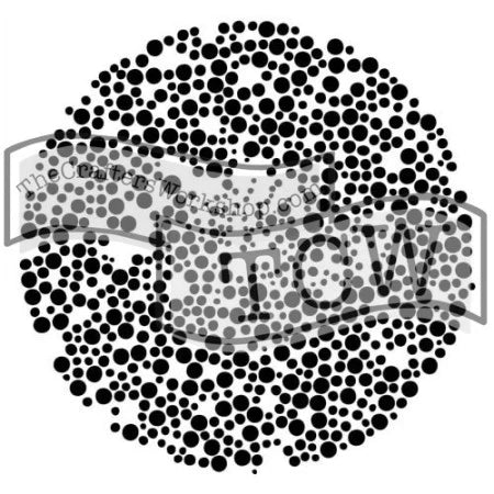 The Crafter's Workshop - 6 x 6 Stencil - Microbial