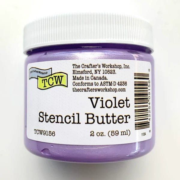 The Crafter's Workshop - Stencil Butter 2 oz - Violet
