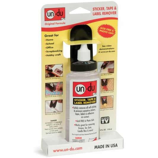 Un-Du Sticker, Tape & Label Remover