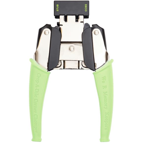 We R Keepers - Crop-A-Dile Retro Corner Chomper Tool - Stub & Deco