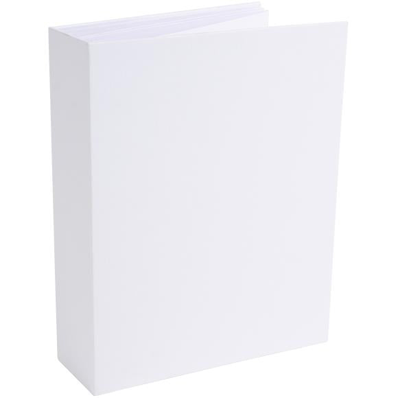 49 And Market Foundations 2" Portrait Album 8.5"x 6.5" - White