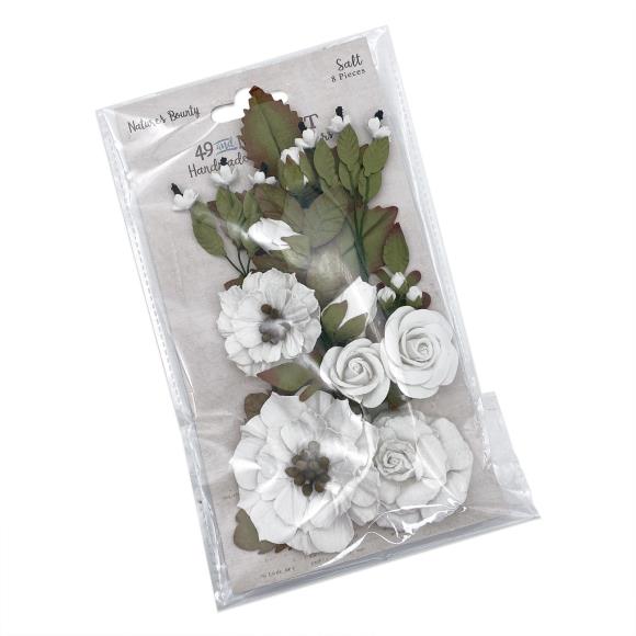 49 And Market Nature's Bounty Paper Flowers - Salt