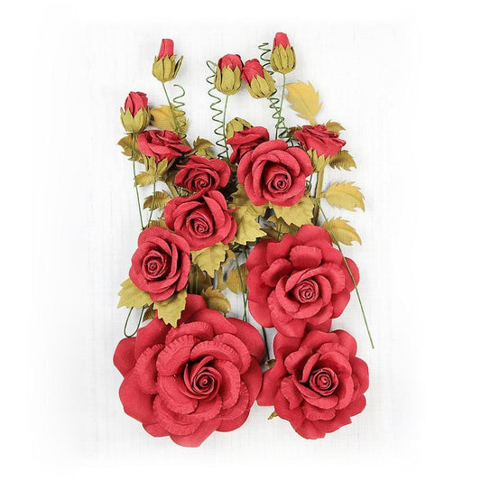 Little Birdie - Rosalind Paper Flowers - Sangria