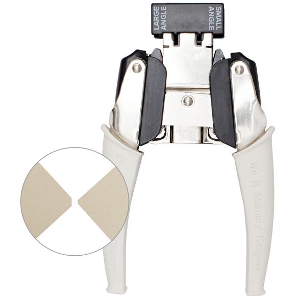 We R Makers - Crop-A-Dile Corner Chomper Tool - Large and Small Angle