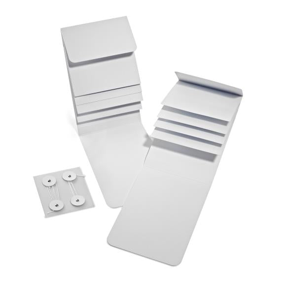 49 and Market - Create-An-Album Collection - 4 x 6 Waterfall Enclosure Set - White