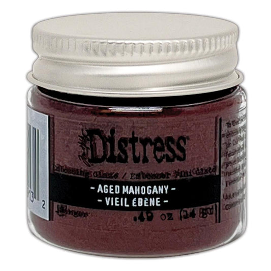Ranger Ink - Tim Holtz - Distress Embossing Glaze - Aged Mahogany