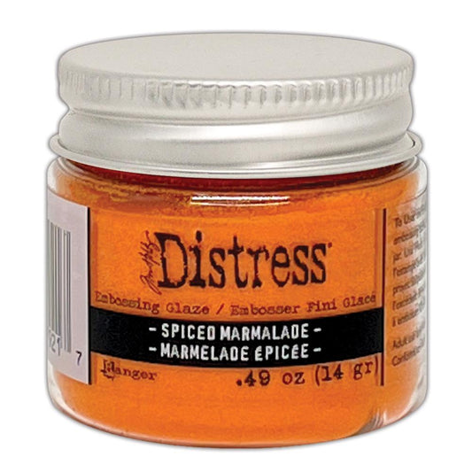 Ranger Ink - Tim Holtz - Distress Embossing Glaze - Spiced Marmalade