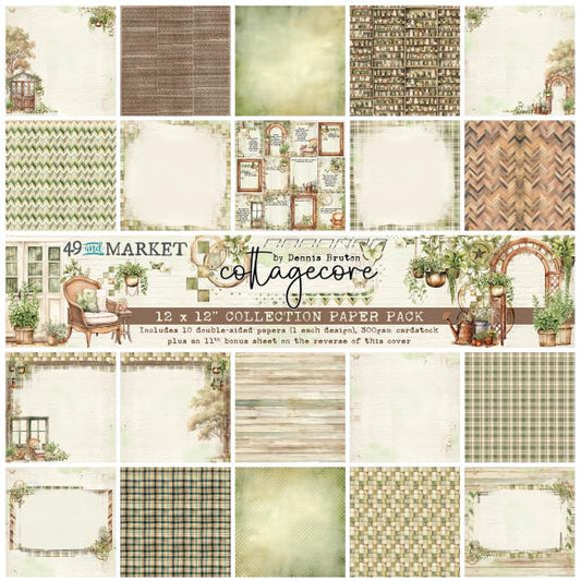 49 and Market - Cottagecore Collection - 12 x 12 Collection Paper Pack