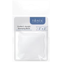 Tonic Studios2" x 2" Acrylic Stamping Block