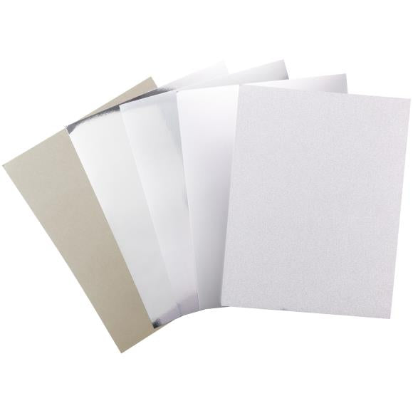Harmony Precious Metals Cardstock 8.5"X11" -Silver