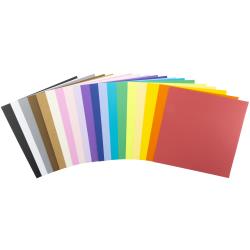 Harmony Hues - 12 x 12 - Premium Solid Core - 110# Smooth - 100 Pack - Primary