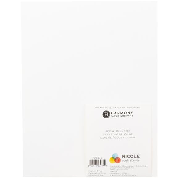 Harmony Precious Metals Cardstock 8.5"X11" - Ivory