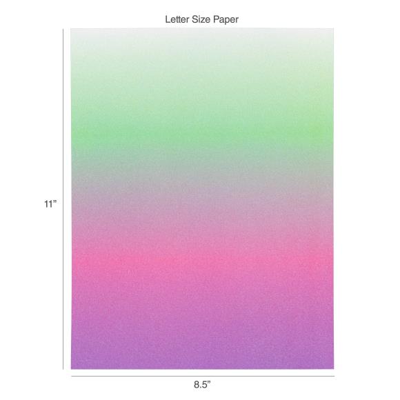 Harmony Precious Metals Cardstock 8.5"X11" -Enchanted